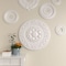 Ekena Millwork Sydney Ceiling Medallion (Fits Canopies up to 5 3/4"), 27 3/4"OD x 2"P, Primed White CM27SY - alternate 5